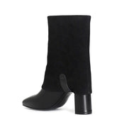 CafèNoir Tronchetto in Pelle Nero